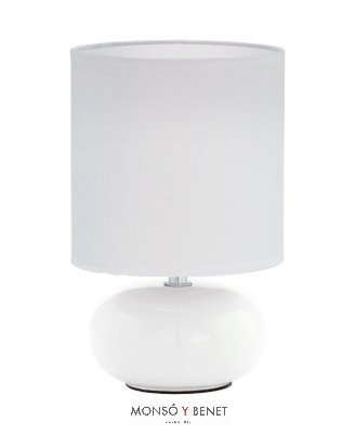 LAMPARA SOBREMESA 93046 BLANCA