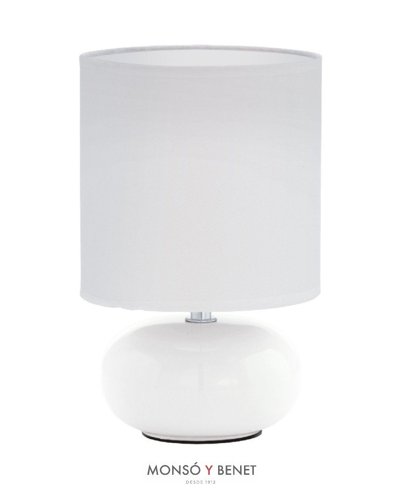LAMPARA SOBREMESA 93046 BLANCA