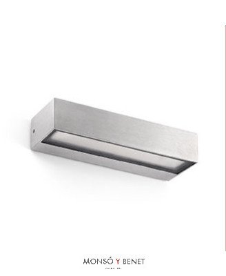 APLIQUE BANADOR LED TOLUCA ALUMINIO PULIDO