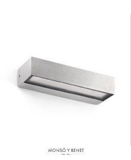 APLIQUE BANADOR LED TOLUCA ALUMINIO PULIDO