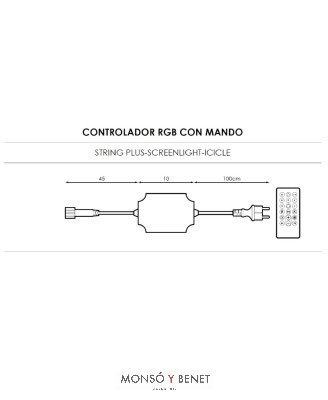 CONTROLADOR CON CONEXIÓN Y MANDO A DISTANCIA TL100