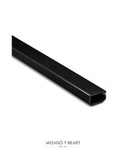 CANALETA ADHESIVA 2 METROS 2408-8G 21x11.5mm. NEGRO
