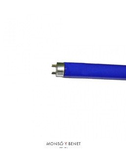 TUBO FLUORESCENTE COLOR AZUL 1A. MARCA 18W G13