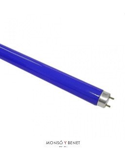 TUBO FLUORESCENTE FH COLOR AZUL 1A. MARCA 21W G 5
