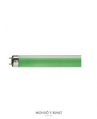 TUBO FLUORESCENTE FH COLOR VERDE 1A. MARCA 28W G 5