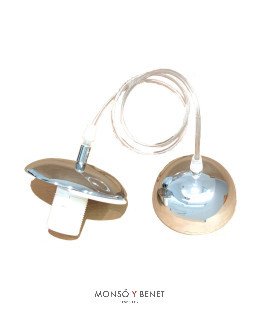 COLGANTE MONTA.GOTA CERA M-7715 CROMADO
