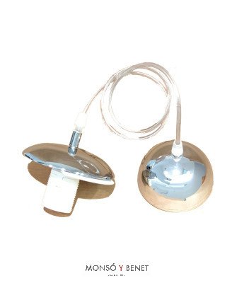 COLGANTE MONTA.GOTA CERA M-7712 CROMADO