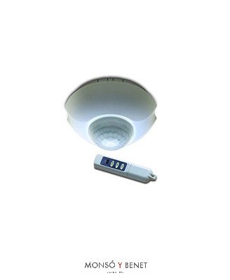 DETECTOR PRESENCIA S-360-K - 360g CON MANDO