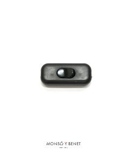 INTERRUPTOR de PASO NEGRO NO. 1030