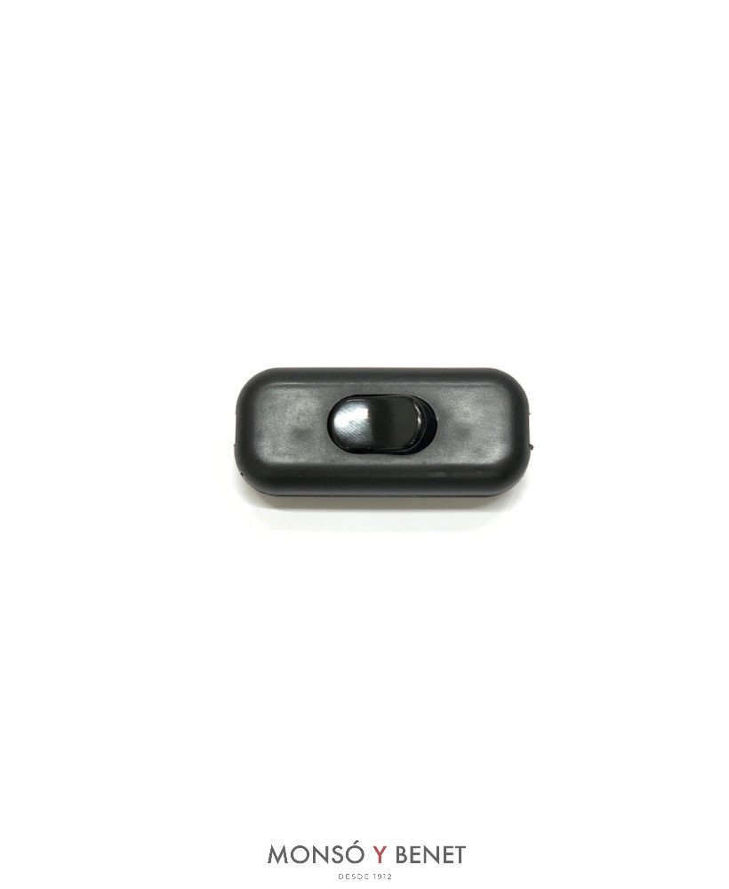 INTERRUPTOR de PASO NEGRO NO. 1030