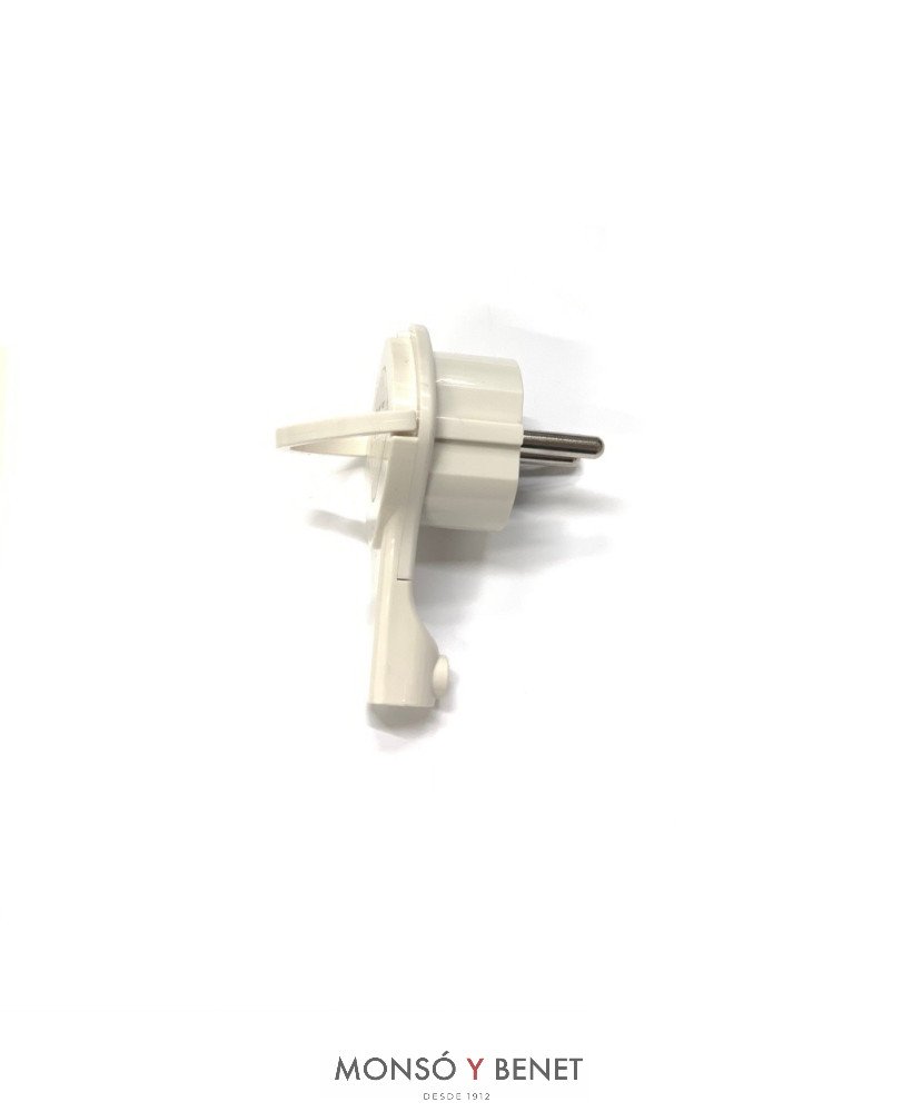 CLAVIJA CODO PLANA No. 1049 BLANCO