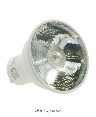 BOMBILLA LED DIMABLE DICROICA 230V 7W 07L12U GU10 2700K 15g