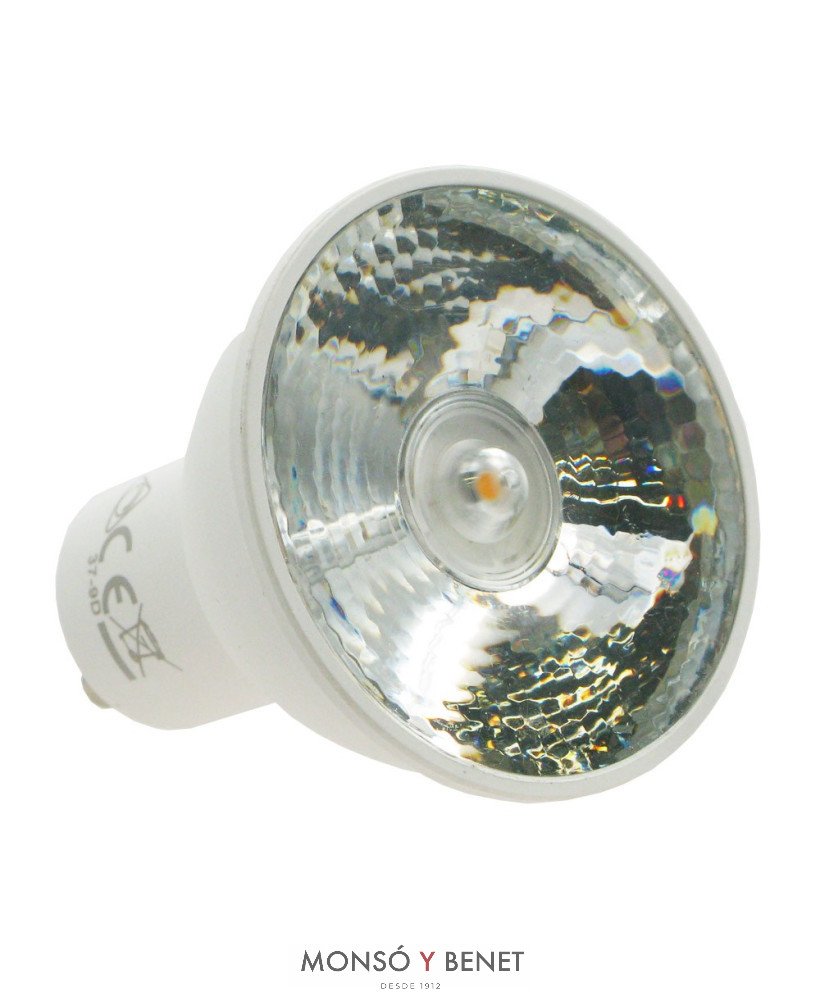 BOMBILLA LED DIMABLE DICROICA 230V 7W 07L12U GU10 2700K 15g