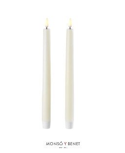 KIT 2 VELAS LLAMA OSCILANTE VL-2528