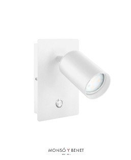 APLIQUE FOCO PARED GU10 FP-2782 BLANCO