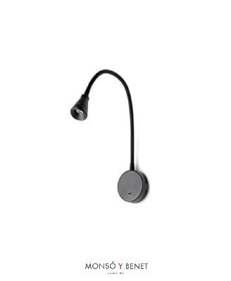 FLEXO PARED LED FP-4128 NEGRO