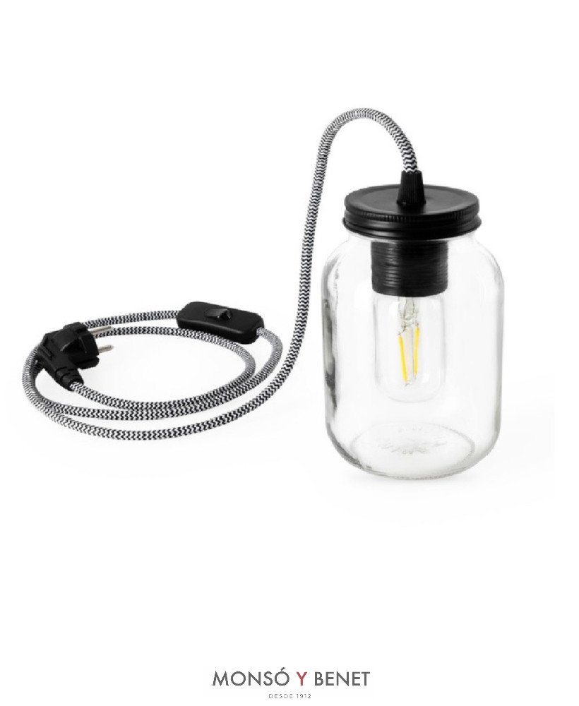 APLIQUE LÁMPARA SOBREMESA Y COLGANTE LED ENCHUFE