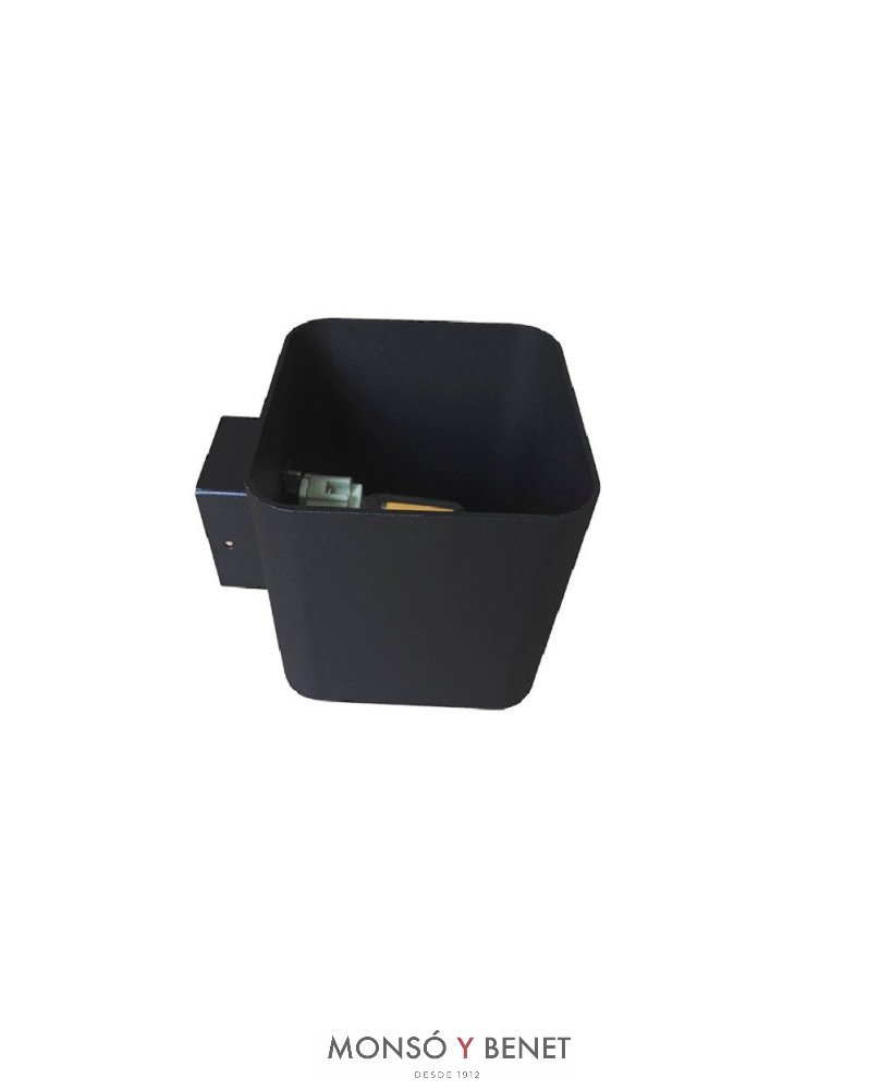APLIQUE LED PARED VI-2076 NEGRO 3000K