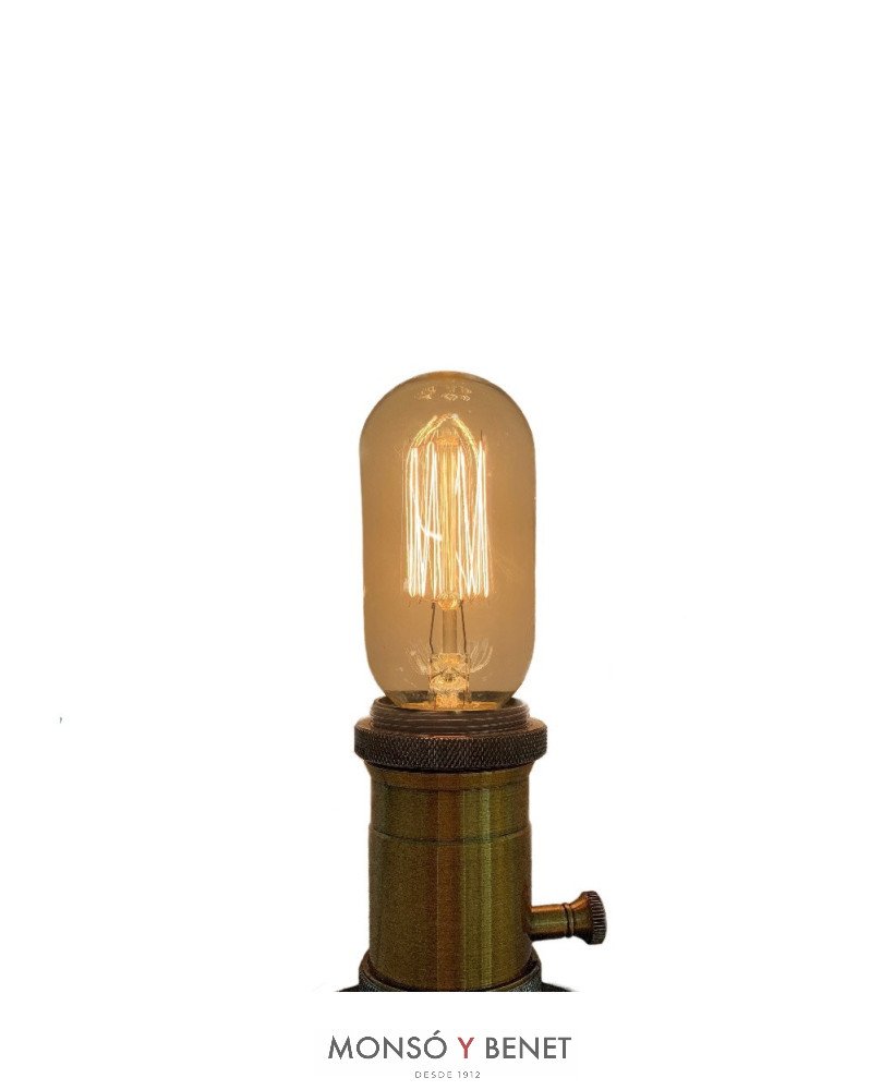 BOMBILLA TUBULAR 45x112mm.FILAMENTO PARRILLA CART11 230V E27