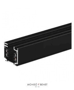 CARRIL UNIV. EUTRAC TRIFASICO NOVOLUX EUN-320 N 200CM. NEGRO