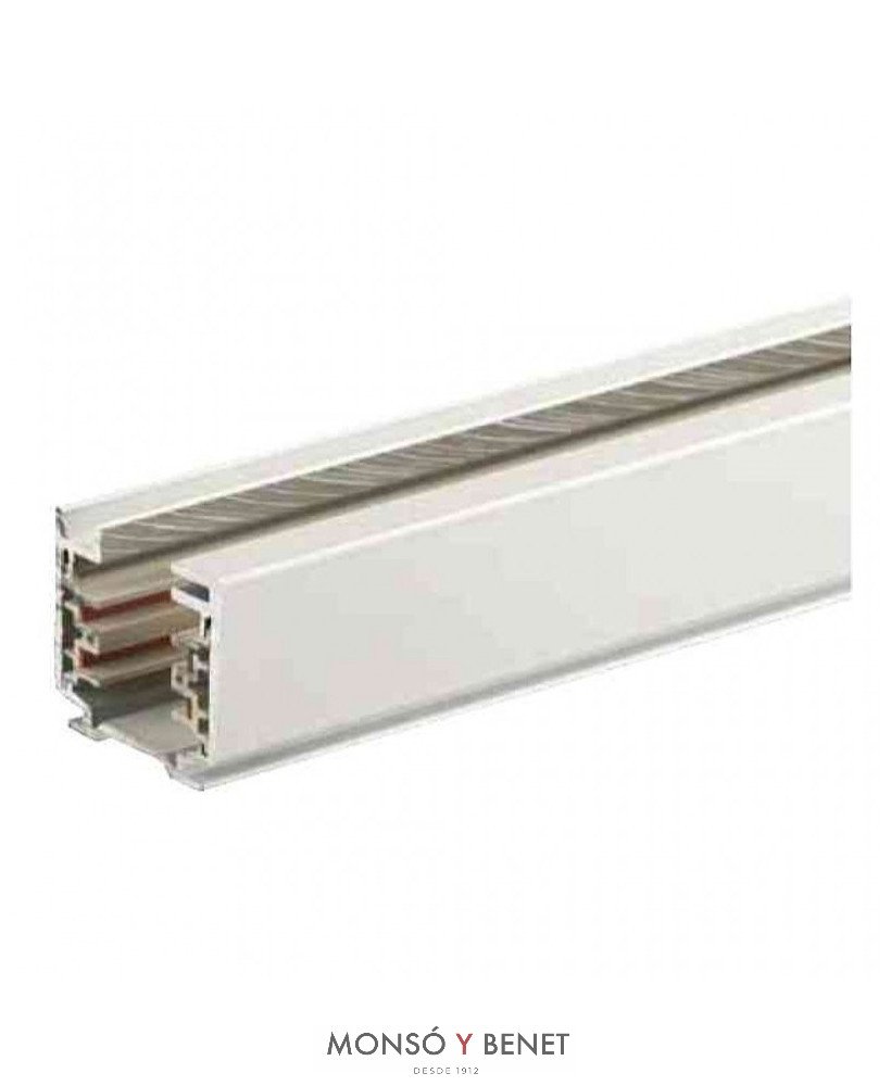 CARRIL UNIV. EUTRAC TRIFASICO NOVOLUX EUN-330 B 300CM.BLANCO