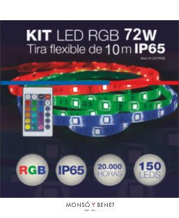 KIT RGB 10 METROS K-8127 RGB