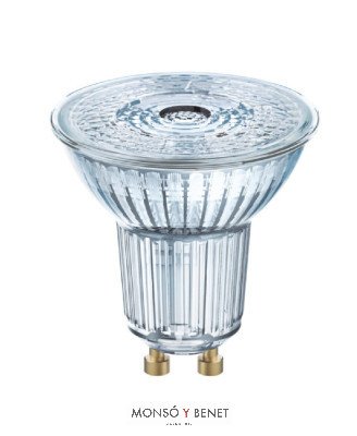 BOMBILLA LED PAR16 DICROICA 50 230V 6.9W 08GD3U GU10 3000K