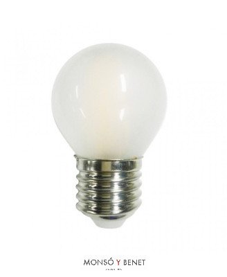 BOMBILLA LED ESFERICA 3,4W MI. OSRAM 05ERN2 E27 2700K