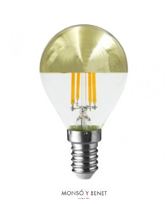 BOMBILLA LED ESFERICA 4W SPOT 03SPOM2 E14 2700K