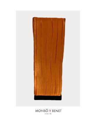LAMPARA SOBREMESA TELA PLISADA LSTISSU RECTANGULAR