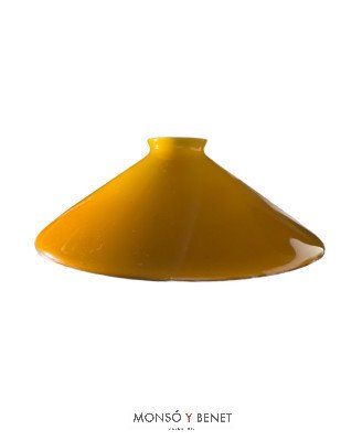 PANTALLA LISA No. 6953/25CM AMBAR