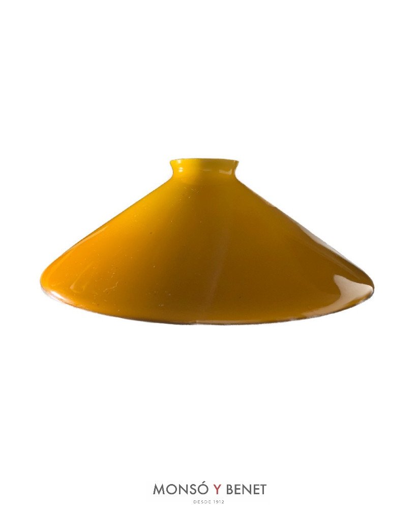 PANTALLA LISA No. 6953/25CM AMBAR
