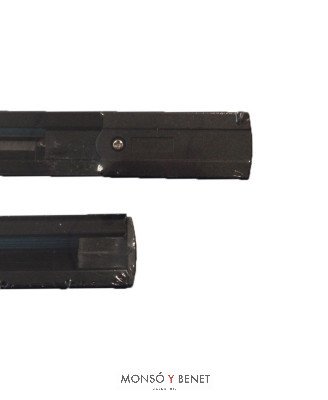 CARRIL EUTRAC TRIFASICO (3-phase) 100CM.NEGRO