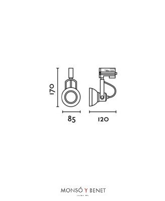 FOCO 1xGU10 40562 BLANCO