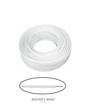 Rollo de 200 metros cable unipolar rigido