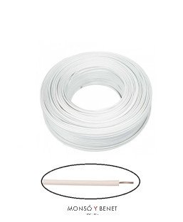 Rollo de 200 metros cable unipolar rigido