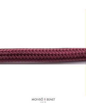 METROS TEXTIL 2X0.75 GRANATE 08