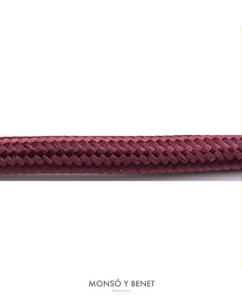METROS TEXTIL 2X0.75 GRANATE 08