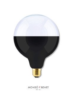 BOMBILLA LED GLOBO 150 DIMABLE REFLECTOR NEGRO 08G1RN2 E27