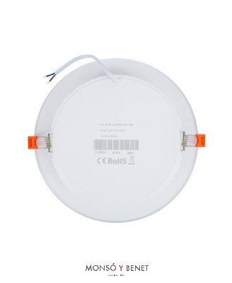 ARO REDONDO EMPOTRAR LED A-701 BLANCO 3000K