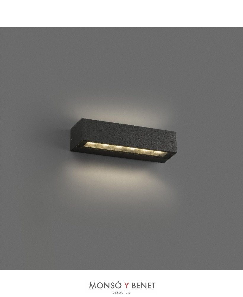APLIQUE BANADOR LED AE-1901 GRIS OSCURO