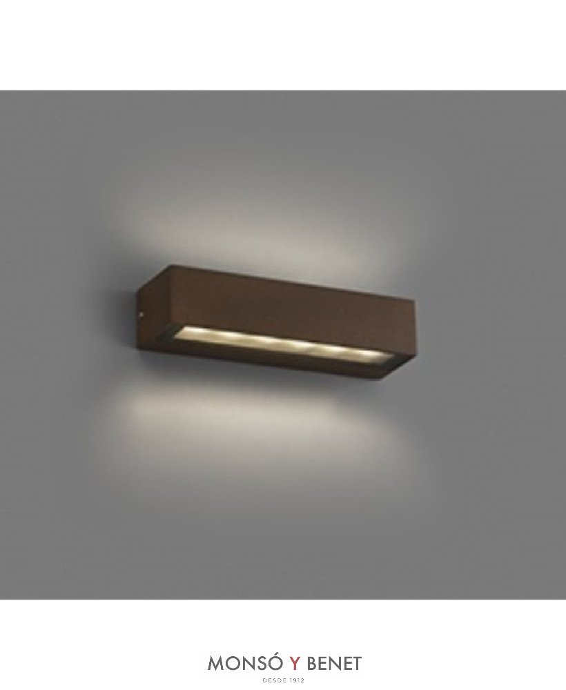 APLIQUE BANADOR LED AE-1901 MARRON OXIDO