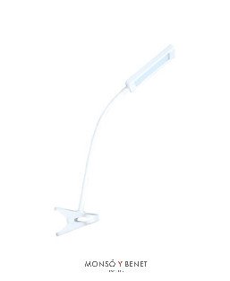 FLEXO LED PINZA FP-8273 BLANCO