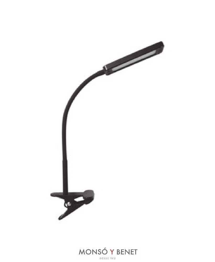 FLEXO LED PINZA FP-8273 NEGRO