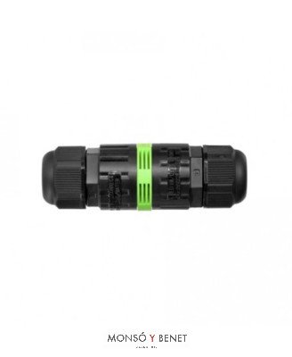 CONECTOR EMPALME IP68 CEM-2 TOMAS NEGRO