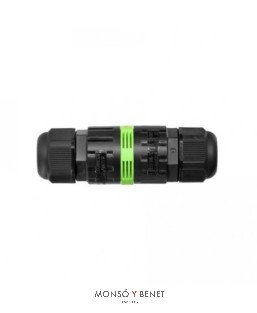 CONECTOR EMPALME IP68 CEM-2 TOMAS NEGRO