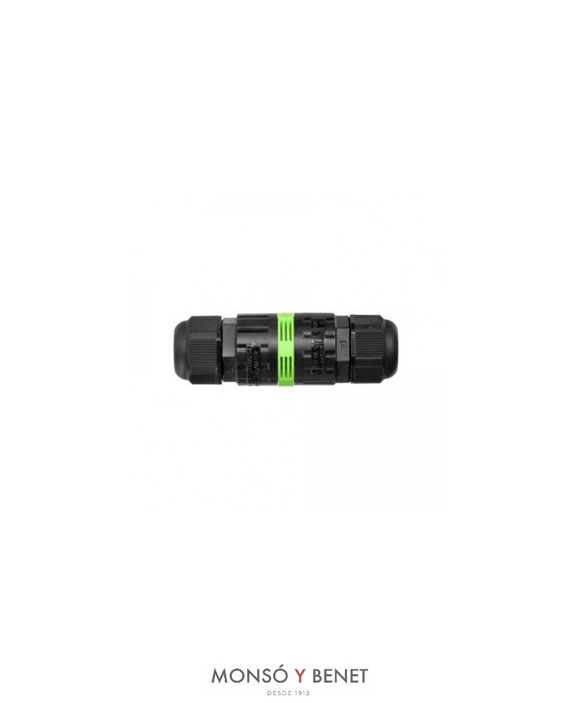CONECTOR EMPALME IP68 CEM-2 TOMAS NEGRO