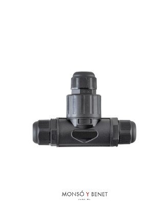 CONECTOR EMPALME IP68 CEM-3 TOMAS NEGRO