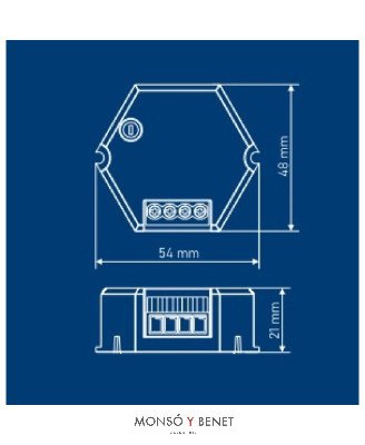 REGULADOR DE INTENSIDAD DE LUZ PARA LEDS LBD-2-G