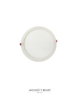 ARO REDONDO EMPOTRAR 12W LED A-700 B BLANCO FRIO6500K